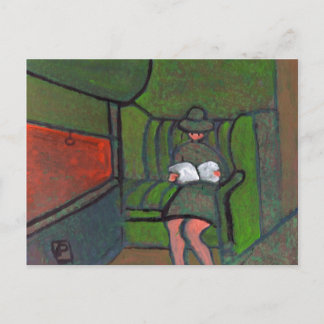 Nachttreinen briefkaart