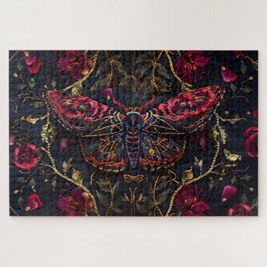 Nachttuin Moth Jigsaw Puzzel (Horizontaal)