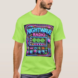 NACHTTWAVE RADIO CLAYMATIE LOGO TSHIRT