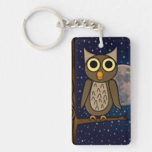 Nachtuil Sleutelhanger