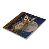 Nachtuil Tegeltje (Zijkant)