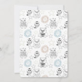 Nachtuilen Baby shower Kaart (Voorkant)