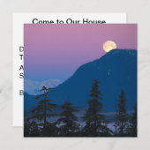 Nachtval in Alaska Kaart (Voorkant / Achterkant)