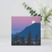 Nachtval in Alaska Kaart (Staand voorkant)