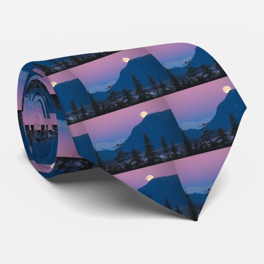 Nachtval in Alaska Stropdas (Opgerold)