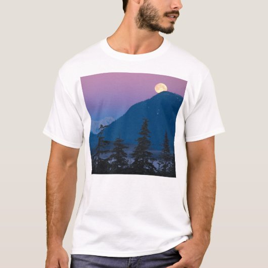 Nachtval in Alaska T-shirt (Voorkant)