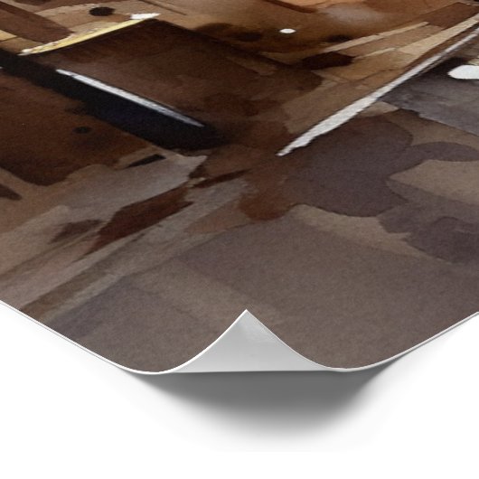 Nachtval in Gion - Art Print Collectie (Hoek)