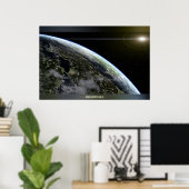 Nachtval Poster (Thuiskantoor)