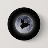 nachtvarken ronde button 5,7 cm (Voorkant)