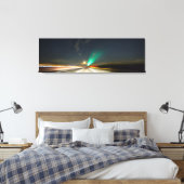 Nachtverkeer Canvas Afdruk (Insitu (Slaapkamer))
