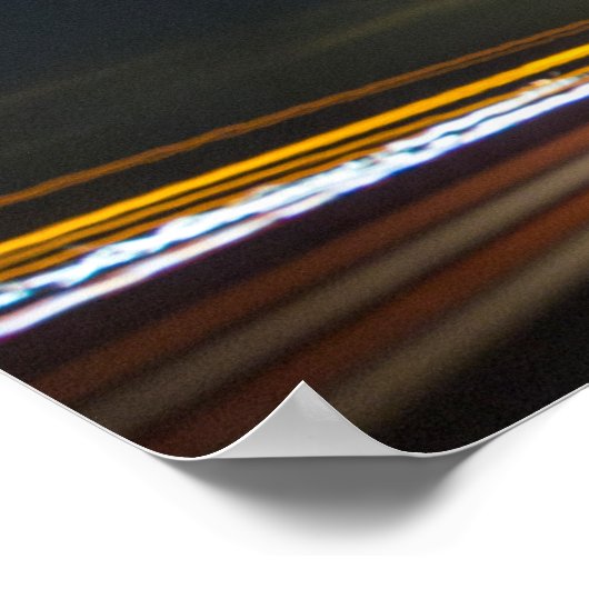 Nachtverkeer Poster (Hoek)