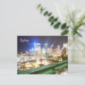 nachtverlichting briefkaart (Staand voorkant)