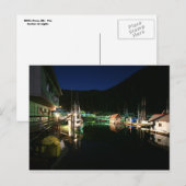 Nachtverlichting Briefkaart (Voorkant / Achterkant)