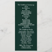 Nachtverlichting Vuurvliegjes Mason Jar Trouwprogr Programmakaart (Achterkant)