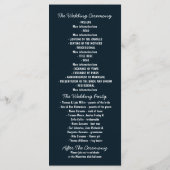 Nachtverlichting Vuurvliegjes Mason Jar Trouwprogr Programmakaart (Achterkant)