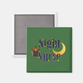 Nachtverpleegkundige Magneet (Voorkant / Achterkant)