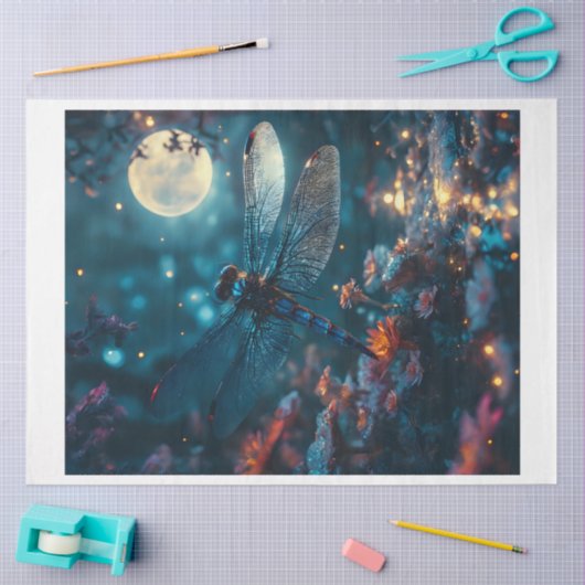 nachtvlinder tissuepapier (Craft)