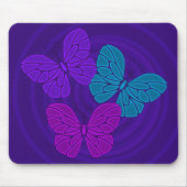 Nachtvlinders mousepad muismat (Voorkant)
