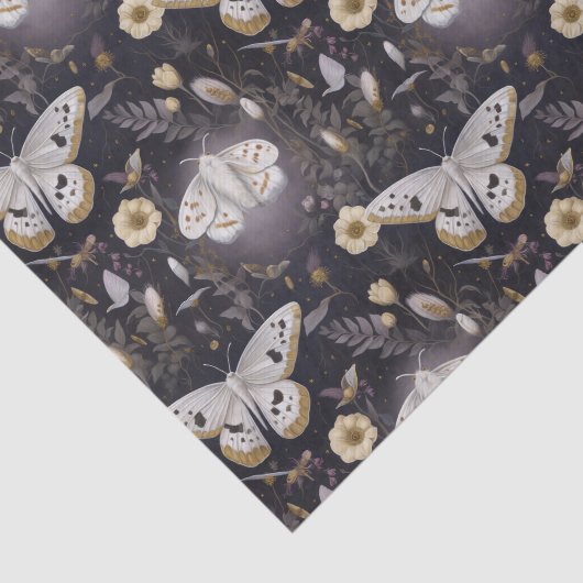 nachtvlinders tissuepapier (Detail)