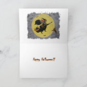 "Nachtvlucht!" Feestdagen Kaart (Binnen)