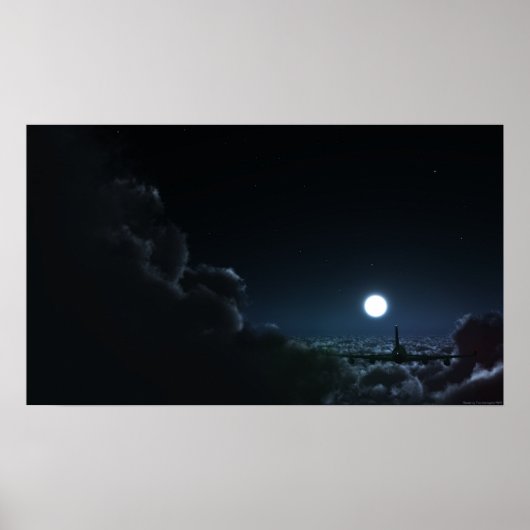 Nachtvlucht Poster (Voorkant)