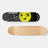 Nachtvluchten Funny Persoonlijk Skateboard (Horizontaal)