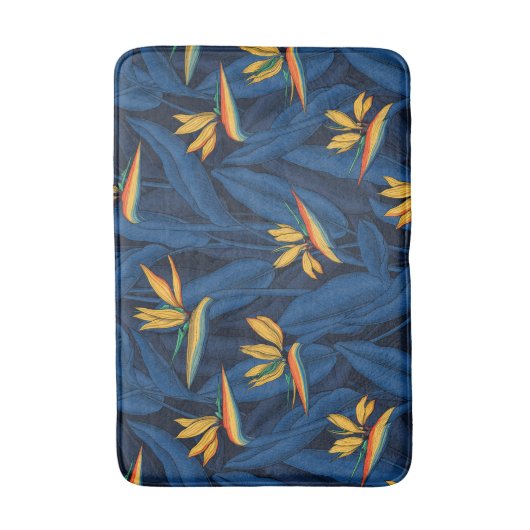 Nachtvogel van de paradijstuin 2 badmat (Voorkant Verticaal)