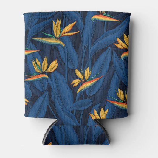 Nachtvogel van de paradijstuin 2 blikjeskoeler (Voorkant)