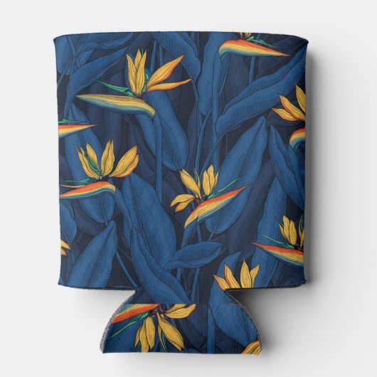 Nachtvogel van de paradijstuin 2 blikjeskoeler (Achterkant)