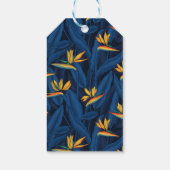 Nachtvogel van de paradijstuin 2 cadeaulabel (Achterkant)