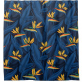 Nachtvogel van de paradijstuin 2 douchegordijn (Voorkant)