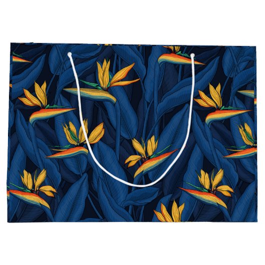 Nachtvogel van de paradijstuin 2 groot cadeauzakje (Achterkant)