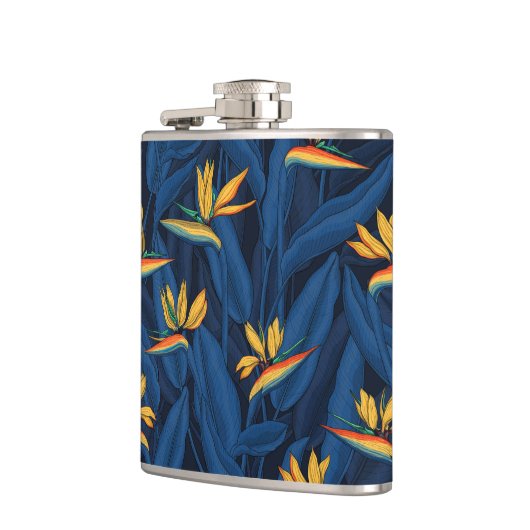 Nachtvogel van de paradijstuin 2 heupfles (Links)