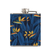 Nachtvogel van de paradijstuin 2 heupfles (Achterkant)