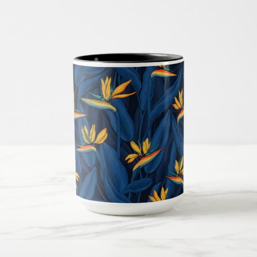 Nachtvogel van de paradijstuin 2 mok (Midden)