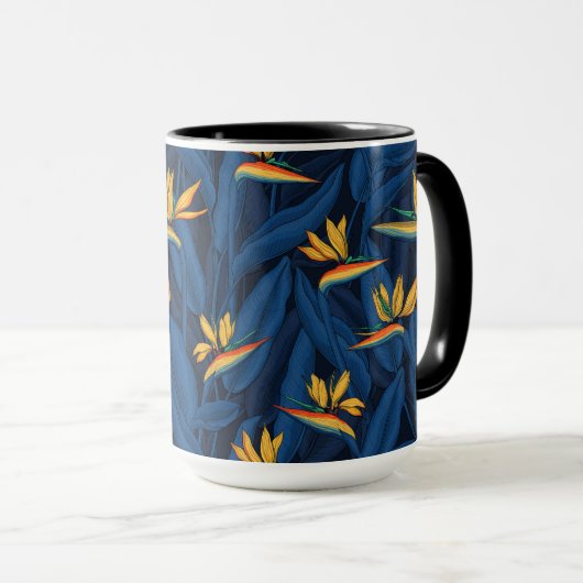 Nachtvogel van de paradijstuin 2 mok (Voorkant rechts)