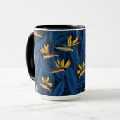 Nachtvogel van de paradijstuin 2 mok (Voorkant links)