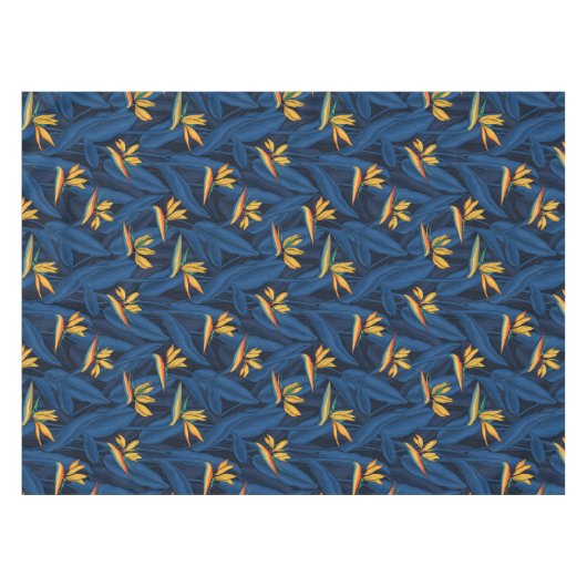 Nachtvogel van de paradijstuin 2 tafelkleed (Voorkant (Horizontaal))