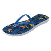 Nachtvogel van de paradijstuin 2 teenslippers (Schuin)