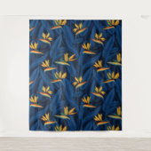 Nachtvogel van de paradijstuin 2 wandkleed (Voorkant)