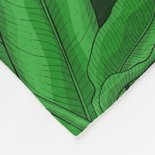 Nachtvogel van de paradijstuin fleece deken (Hoek)