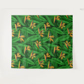 Nachtvogel van de paradijstuin wandkleed (Voorkant (horizontaal))