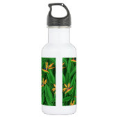 Nachtvogel van de paradijstuin waterfles  (Achterkant)