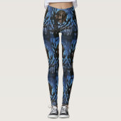 Nachtvogels in de gaten leggings (Voorkant)