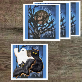 Nachtvogels in de gaten servet