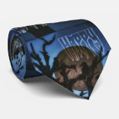 Nachtvogels in de gaten stropdas (Opgerold)