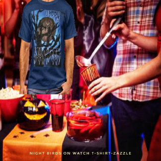Nachtvogels in de gaten t-shirt