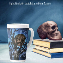 Nachtvogels kijken Latte Mok