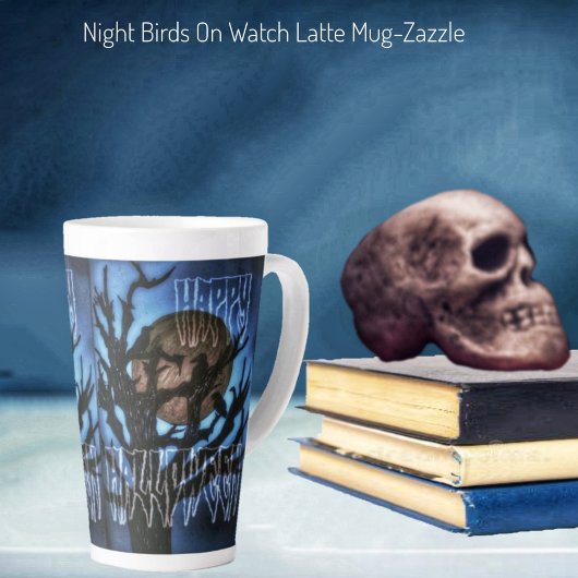 Nachtvogels kijken Latte Mok