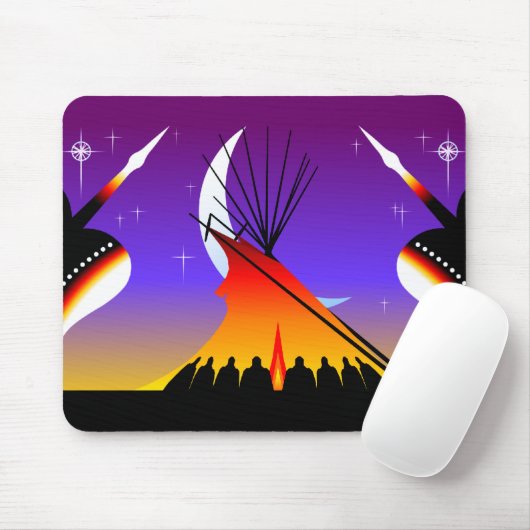 Nachtvogels Muismat (Met muis)